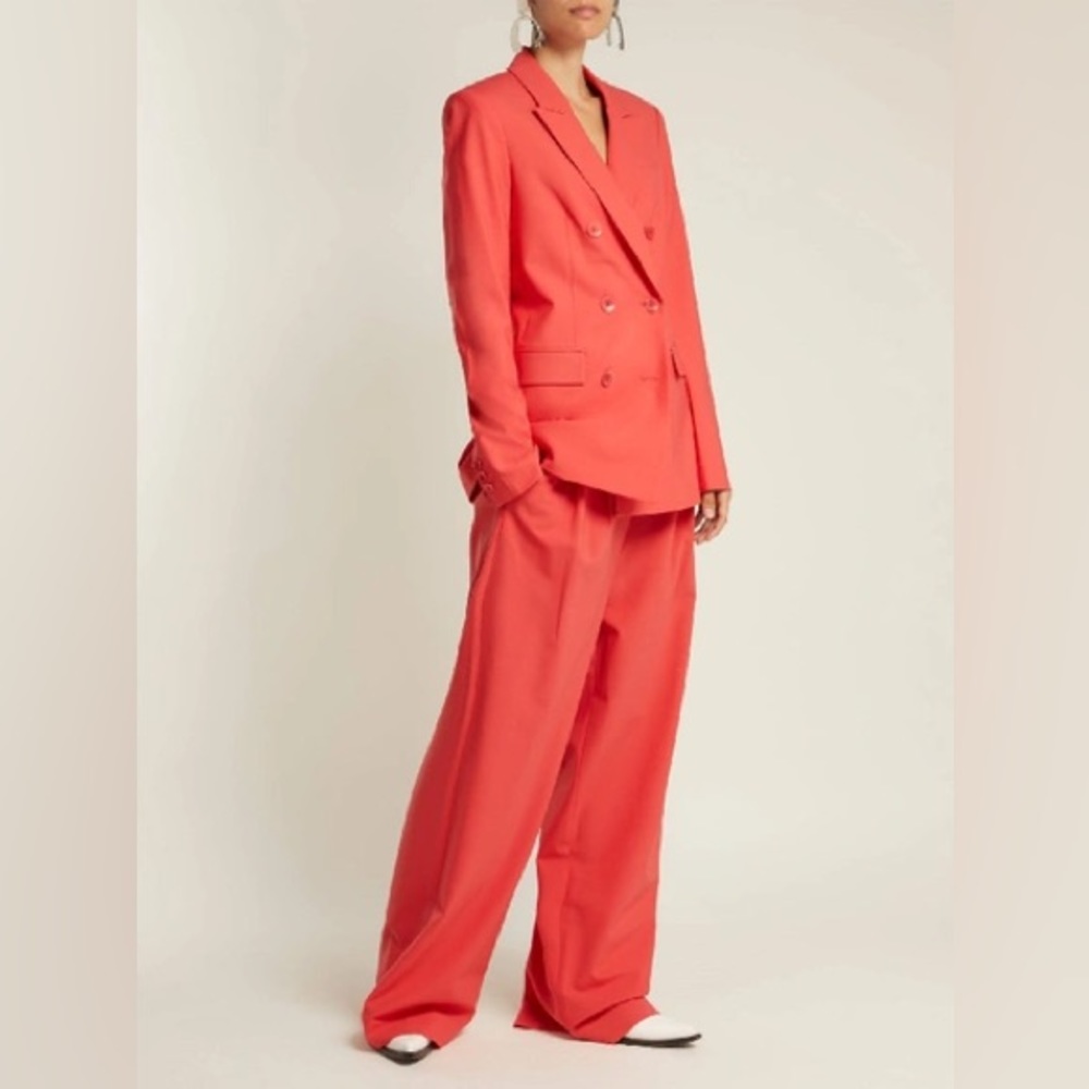 New without tags Tibi suit in Raspberry